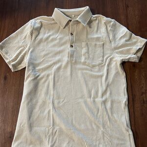 Edward Fraiser textured polo shirt. Size XL